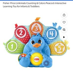 ISO: Fisher-Price Linkimals Peacock Toy